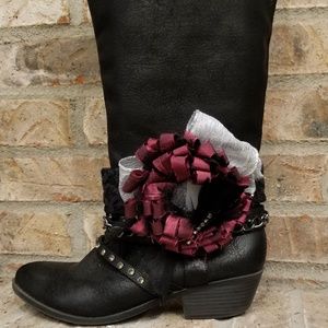 Handcrafted Shabby Chic Boot Bracelet